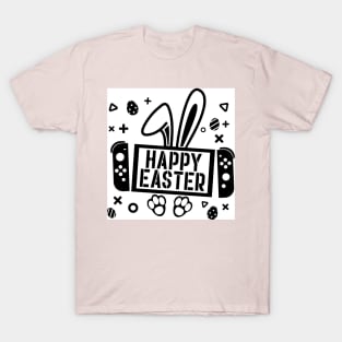 Happy Easter Video Gaming Screen T-Shirt